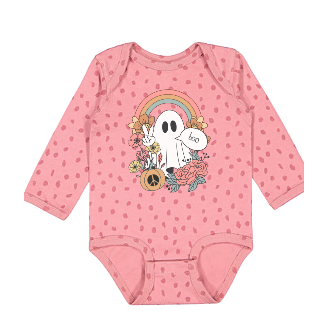 Infant Groovy Ghost Onesie