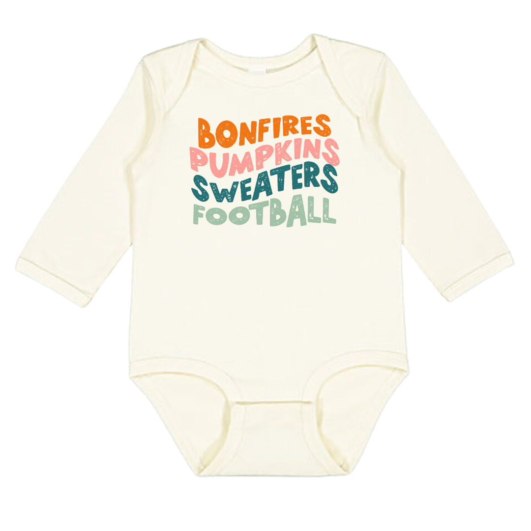 Infant Bonfires Onesie