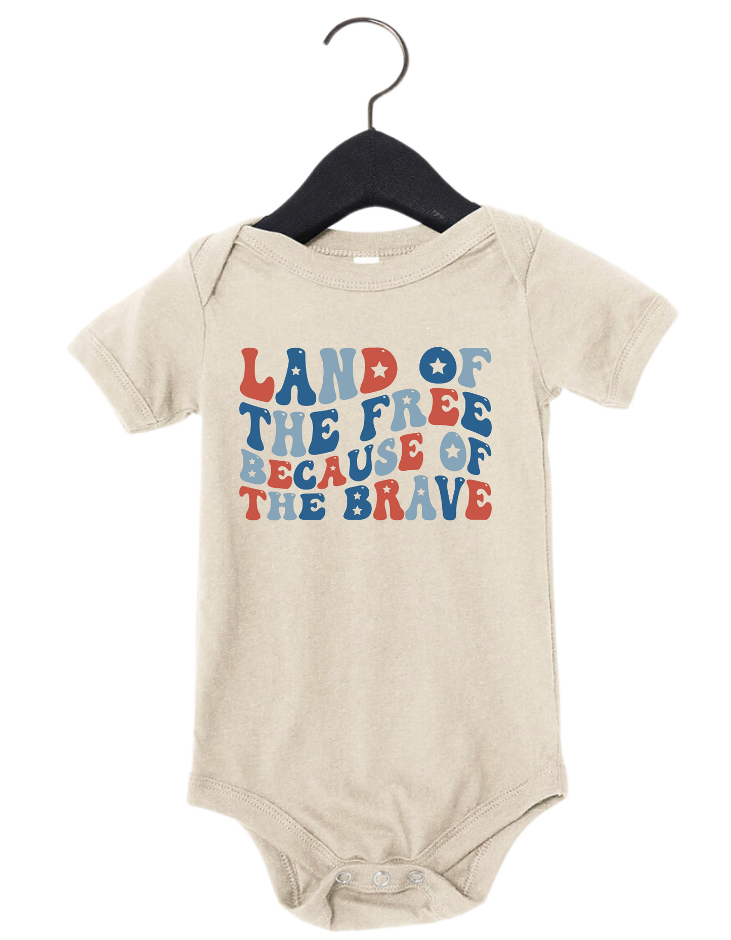 Infant Land of the Free Onesie