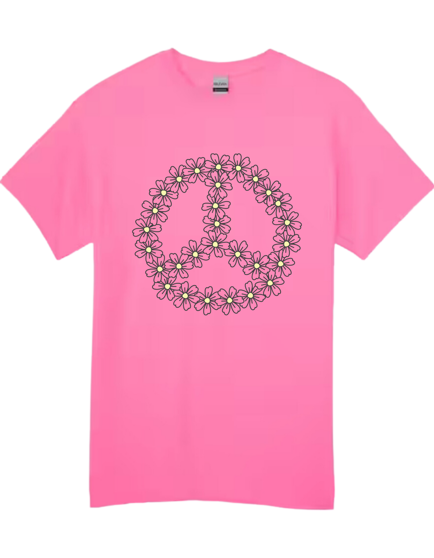 Youth Daisy Peace Sign Tee
