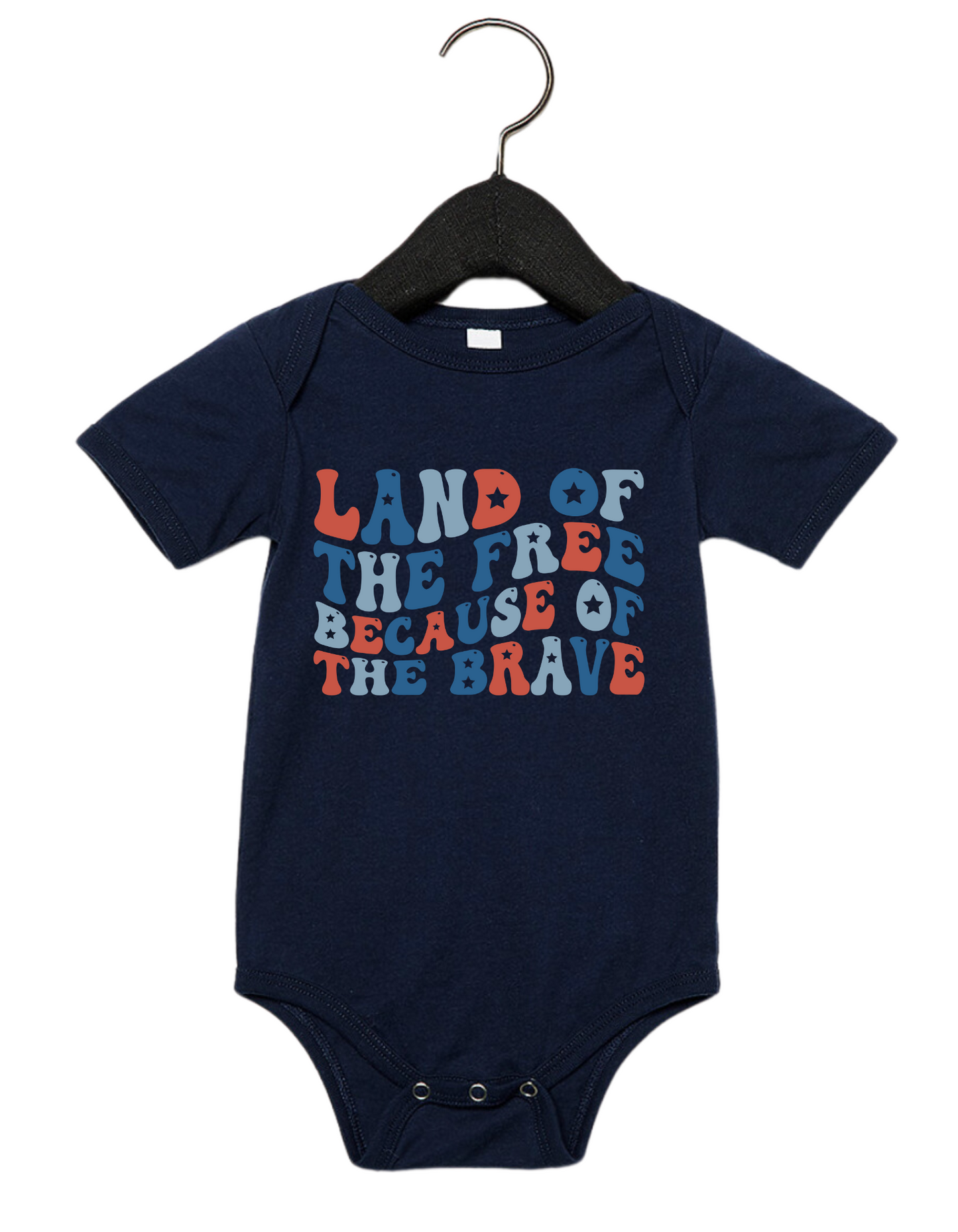 Infant Land of the Free Onesie