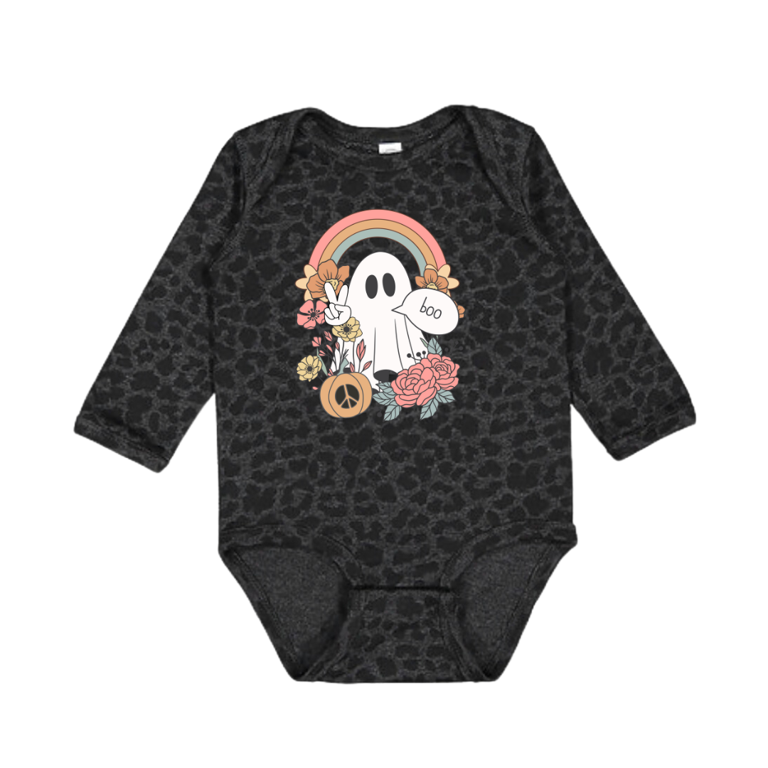 Infant Groovy Ghost Onesie