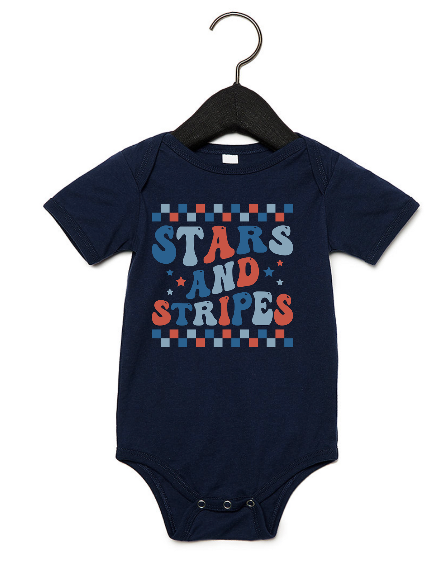 Infant Stars and Stripes Onesie