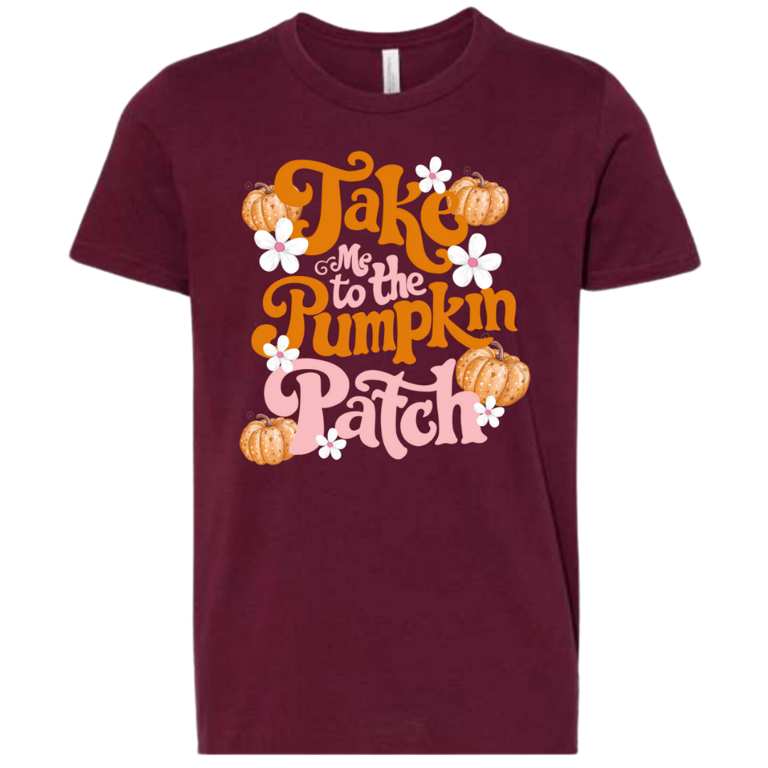 Youth Take Me To The Pumpkin Patch Tee