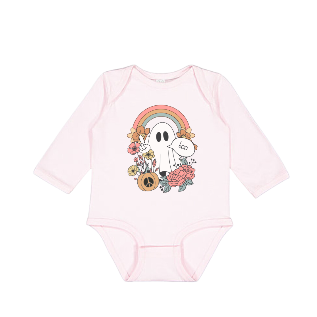 Infant Groovy Ghost Onesie