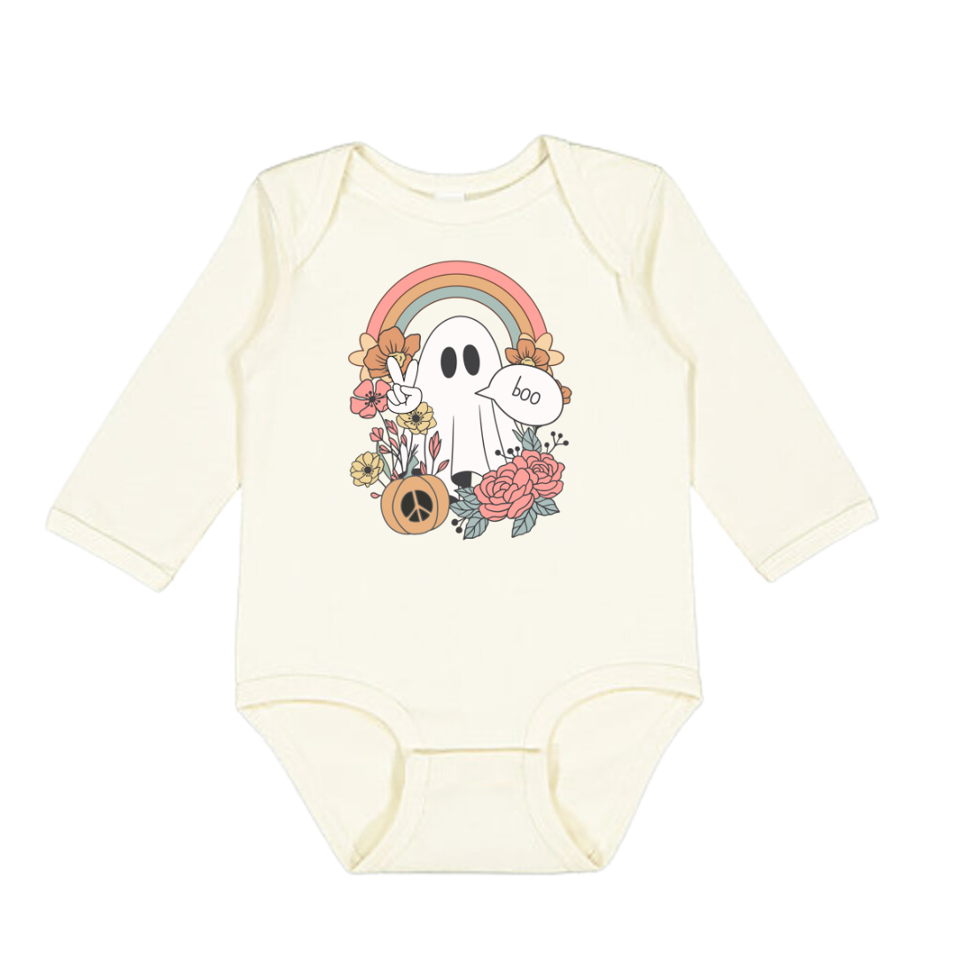 Infant Groovy Ghost Onesie