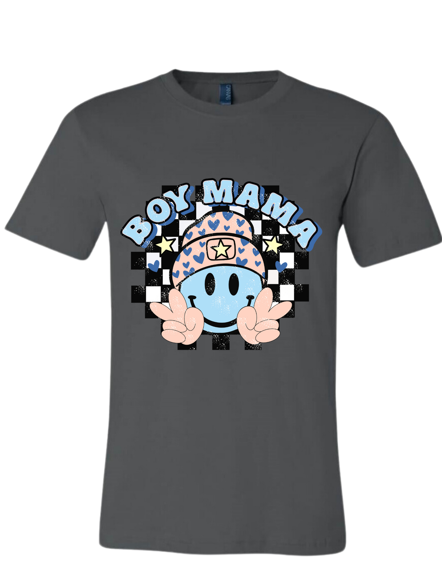 Women's Boy Mama Smile Tee