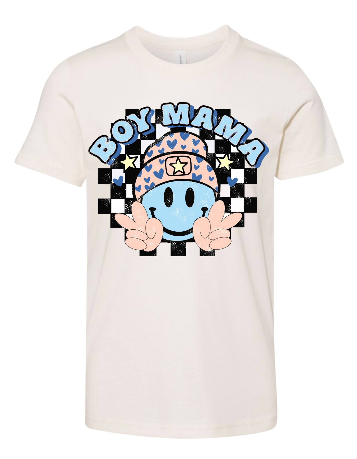 Women's Boy Mama Smile Tee
