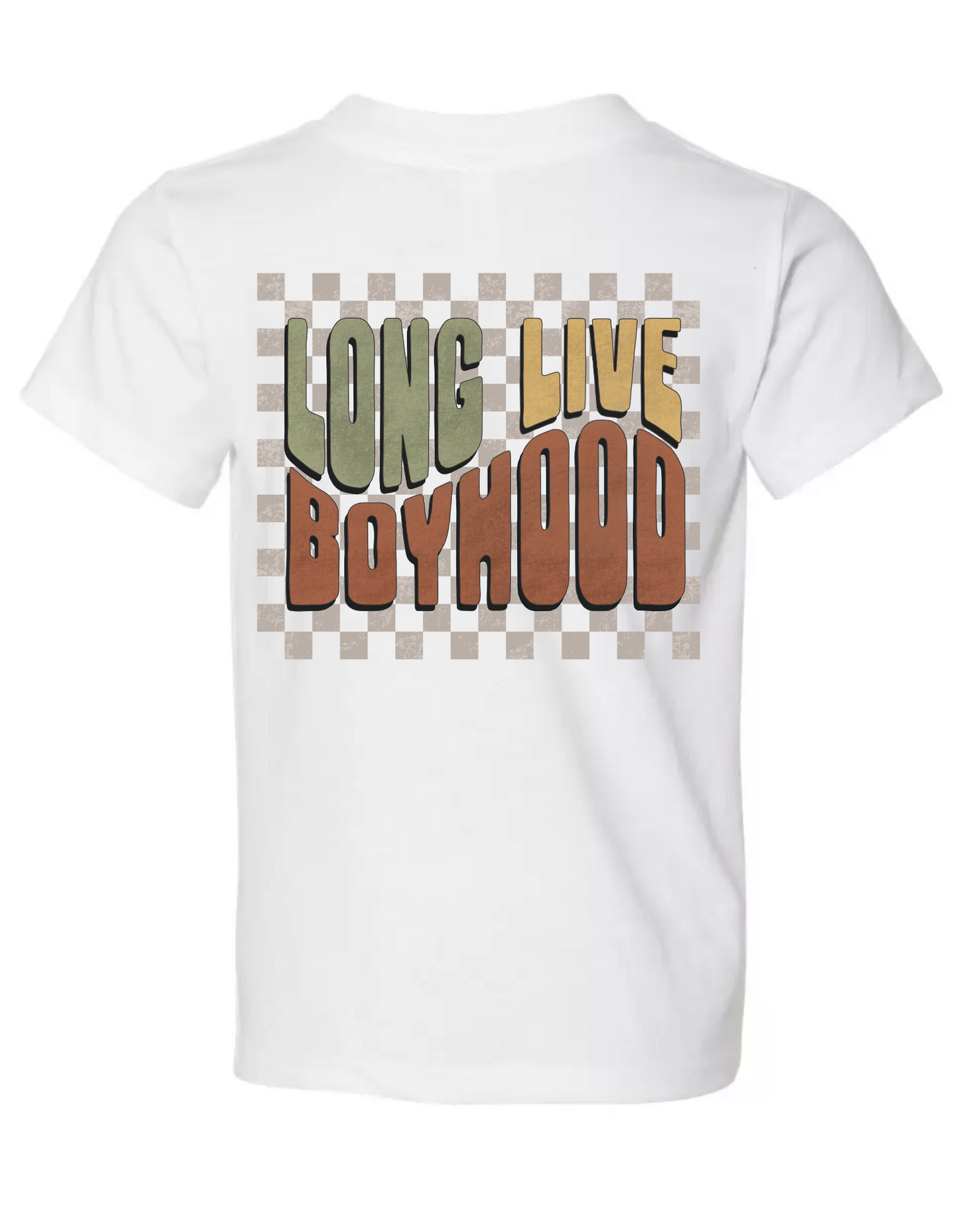 Toddler Long Live Boyhood Tee