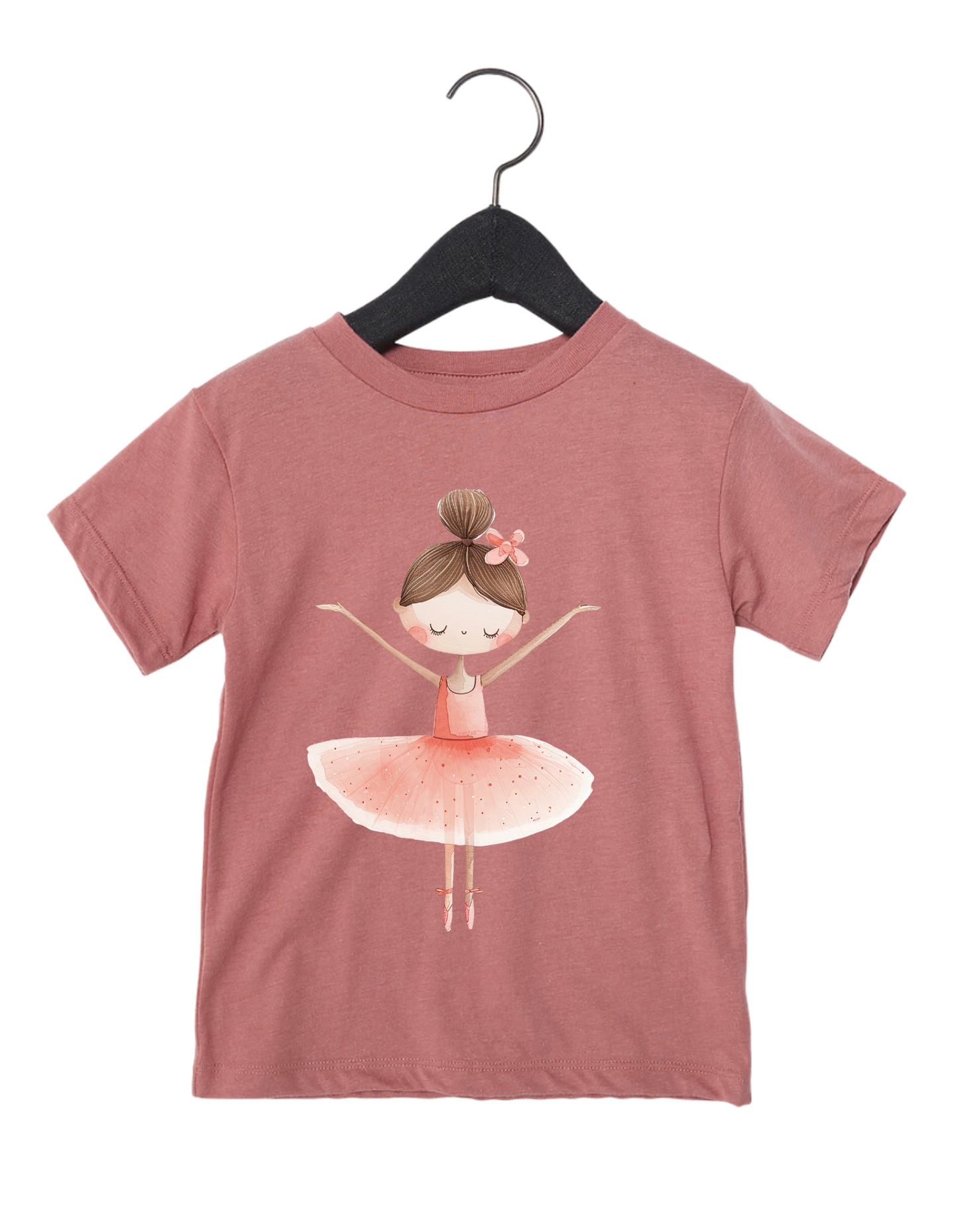 Toddler Brunette Ballerina Tee