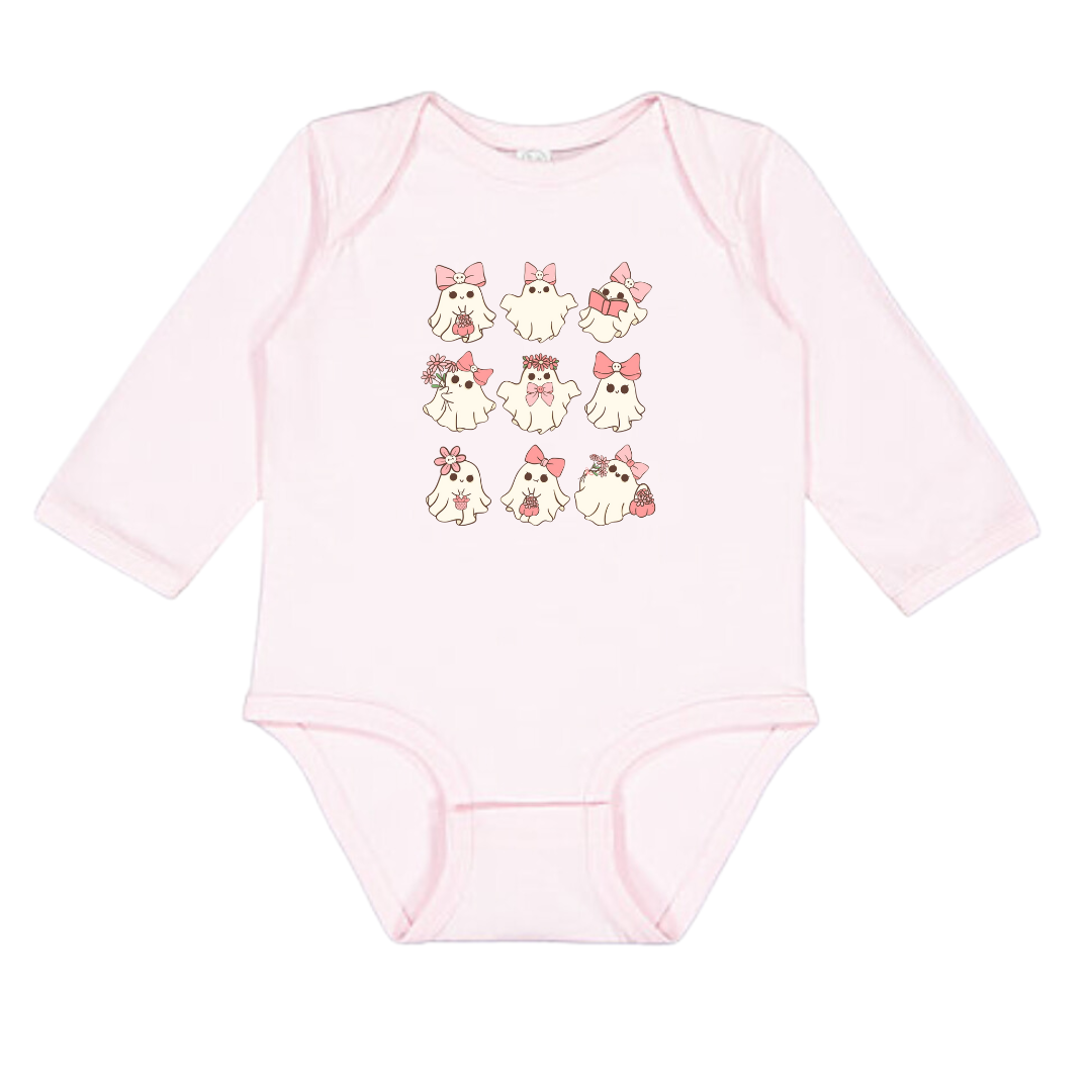 Infant Girly Ghosts Onesie