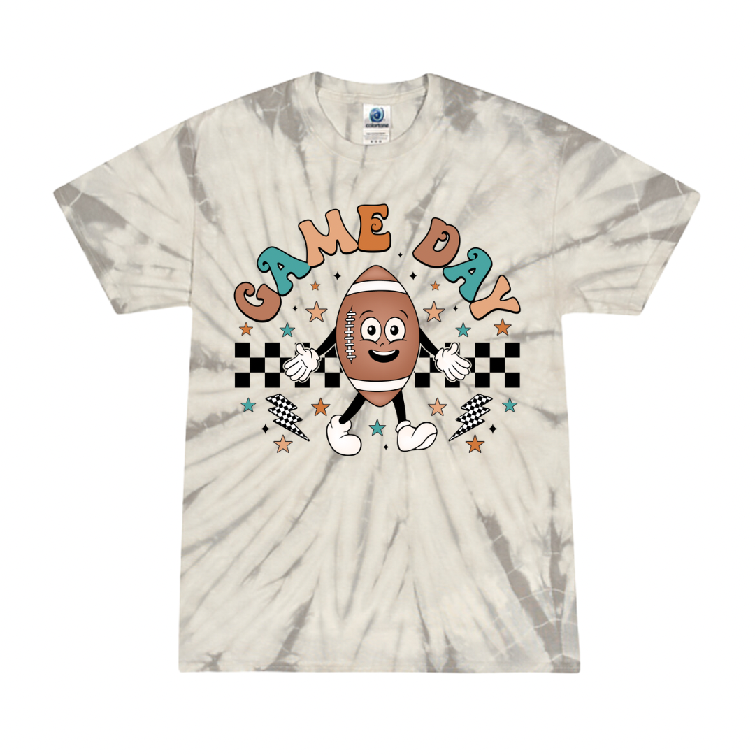 Youth Game Day Tie-Dyed Colortone Tee
