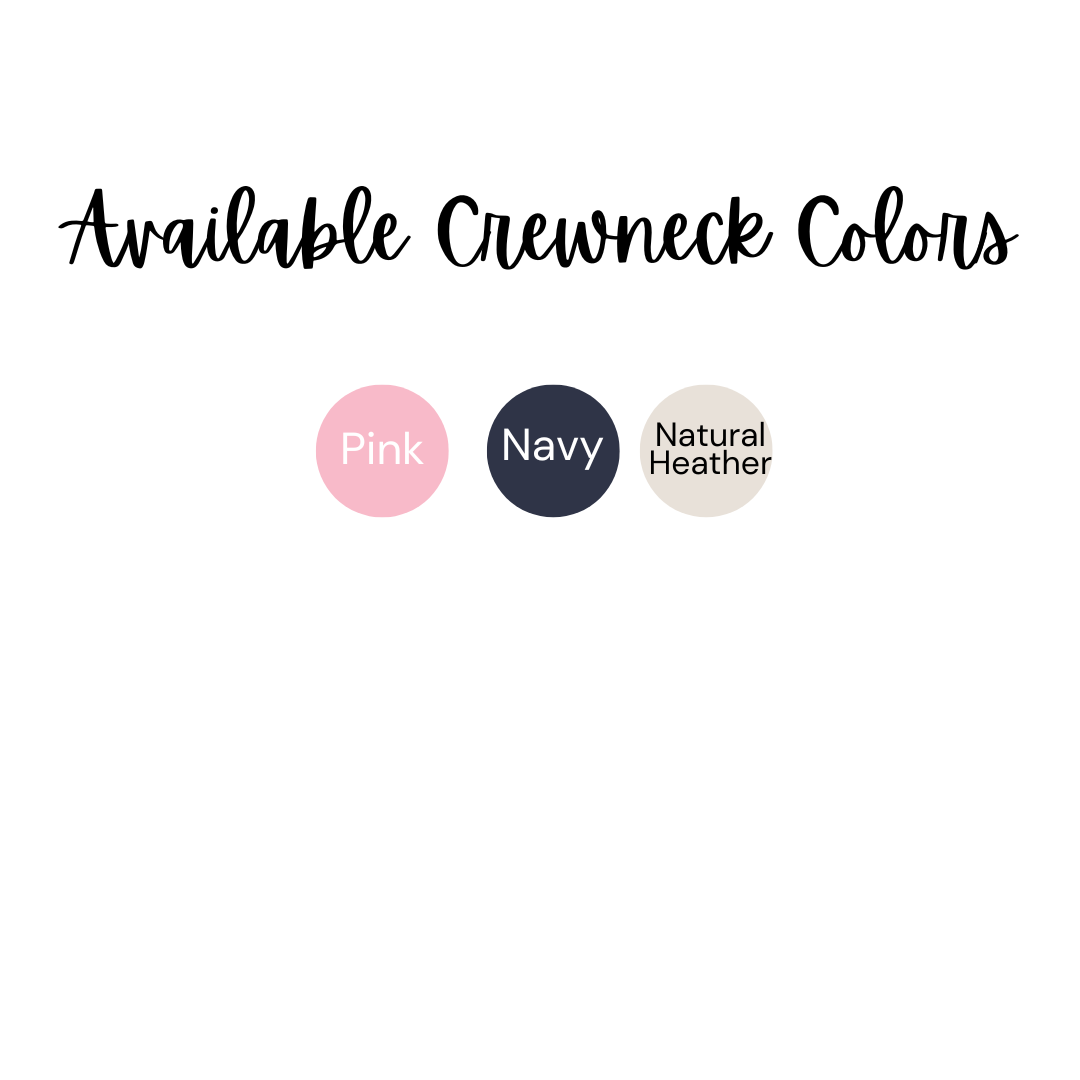 Youth Custom Peace Love Softball Crewneck