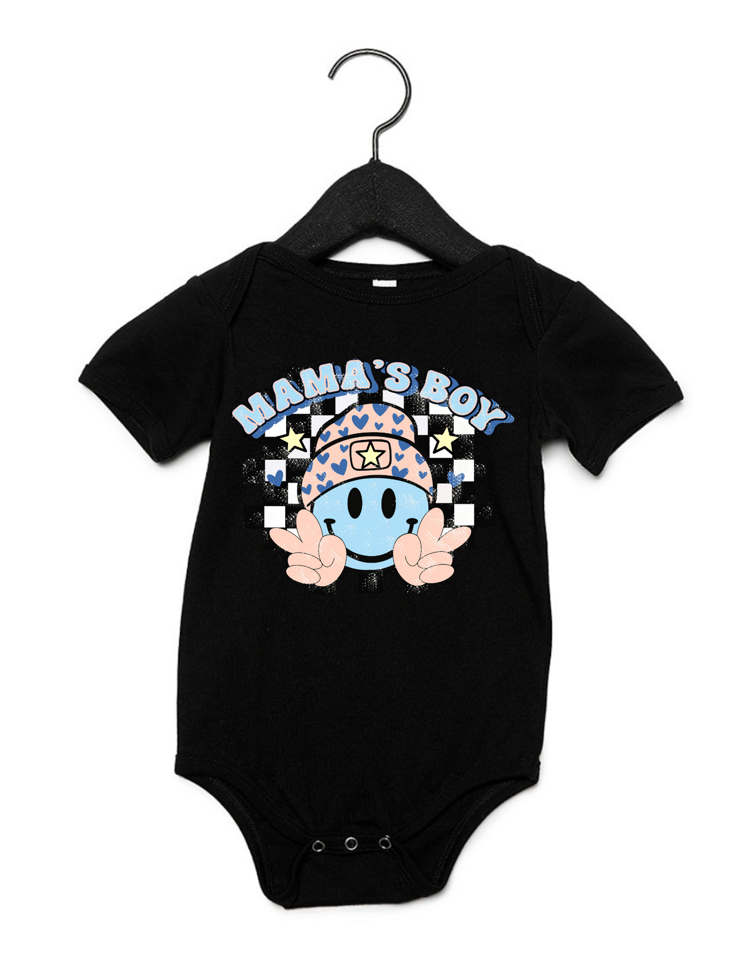 Mamas Boy Smile Onesie or Tee