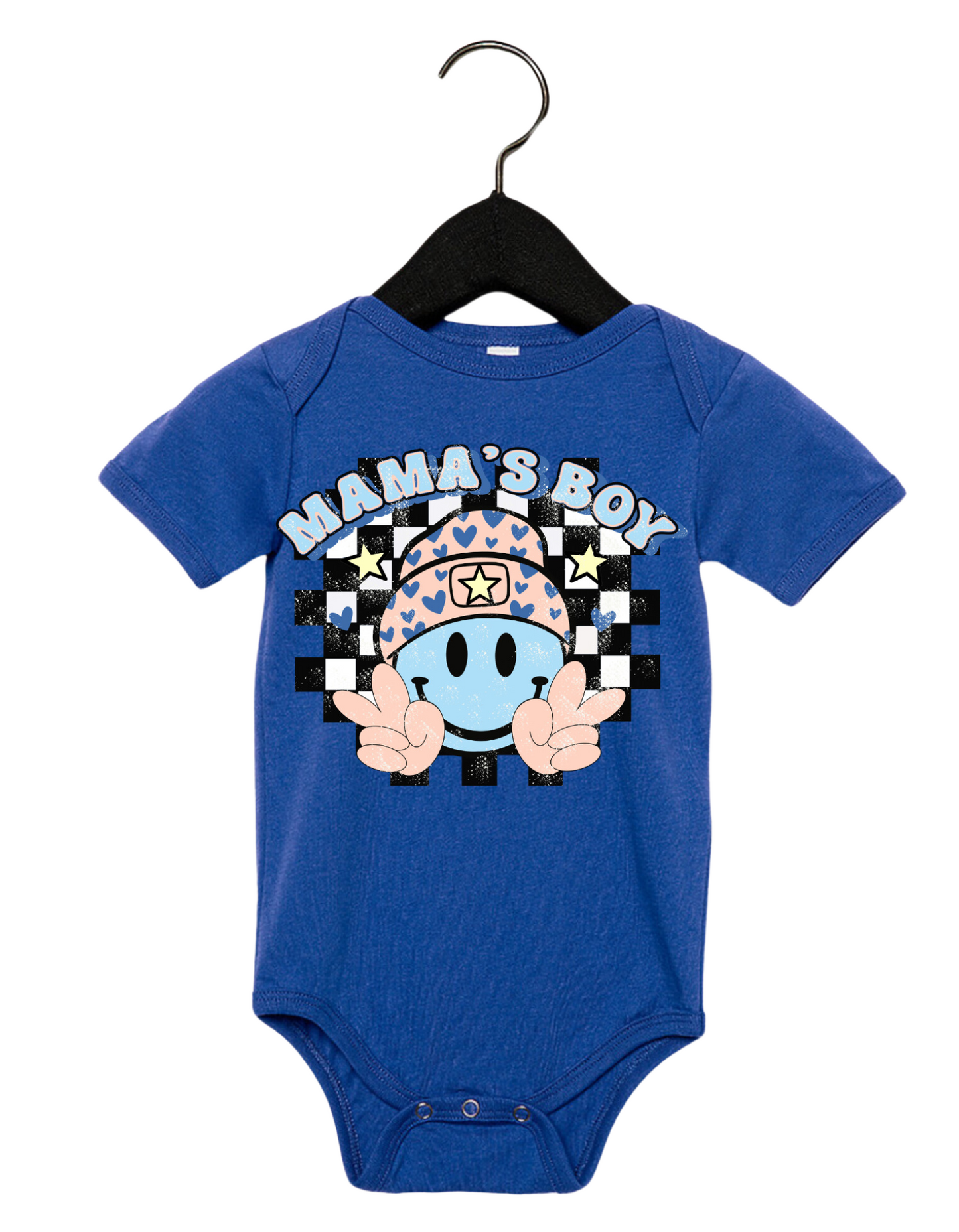 Mamas Boy Smile Onesie or Tee