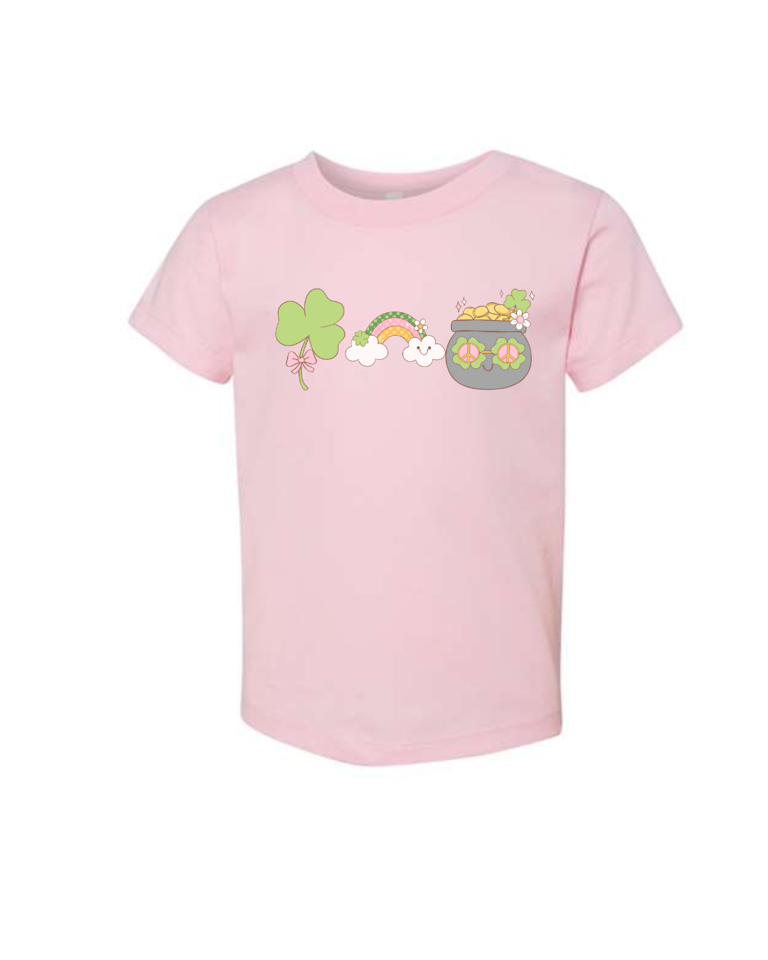Youth Rainbow and Shamrocks Tee