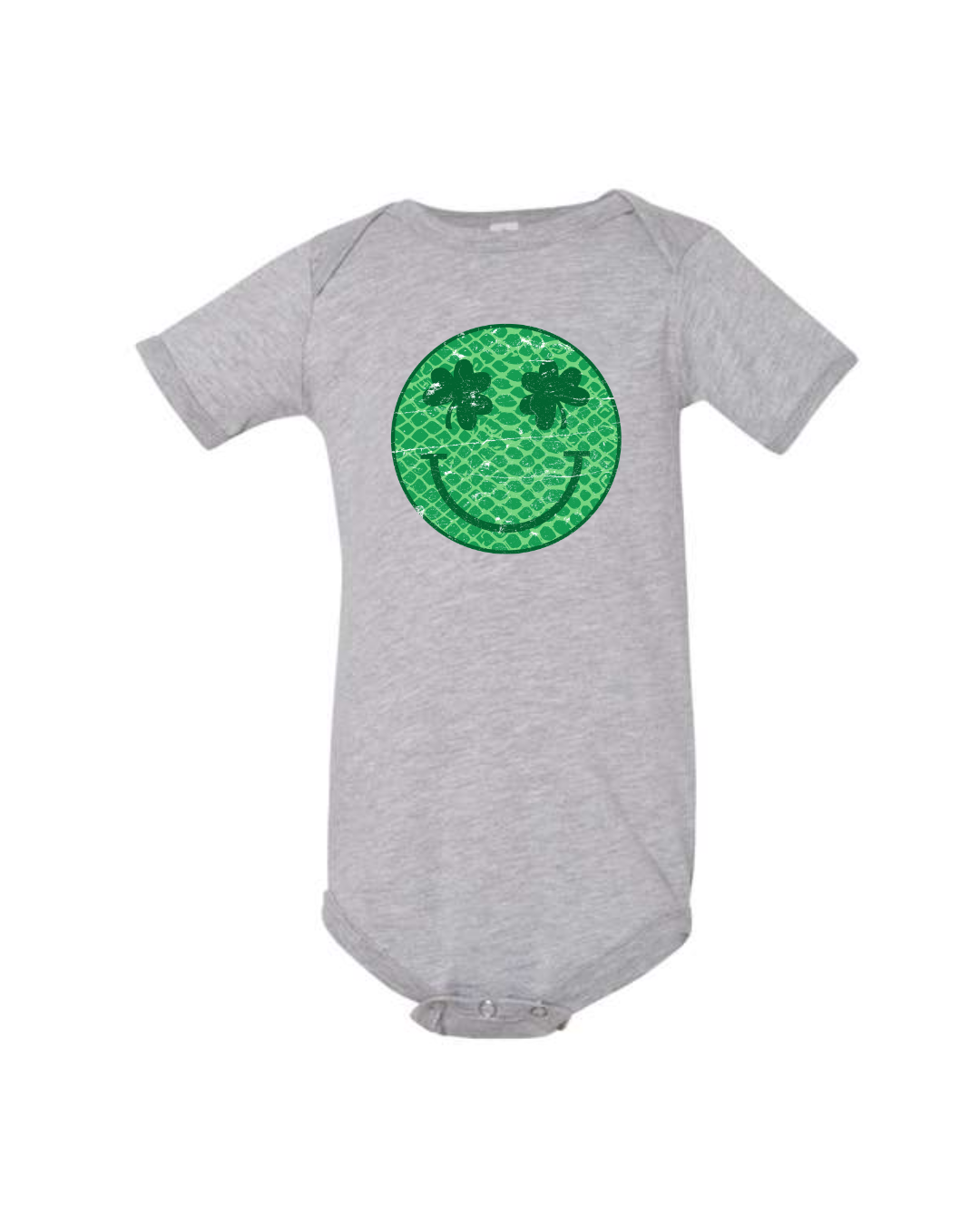 Infant Shamrock Smile Onesie