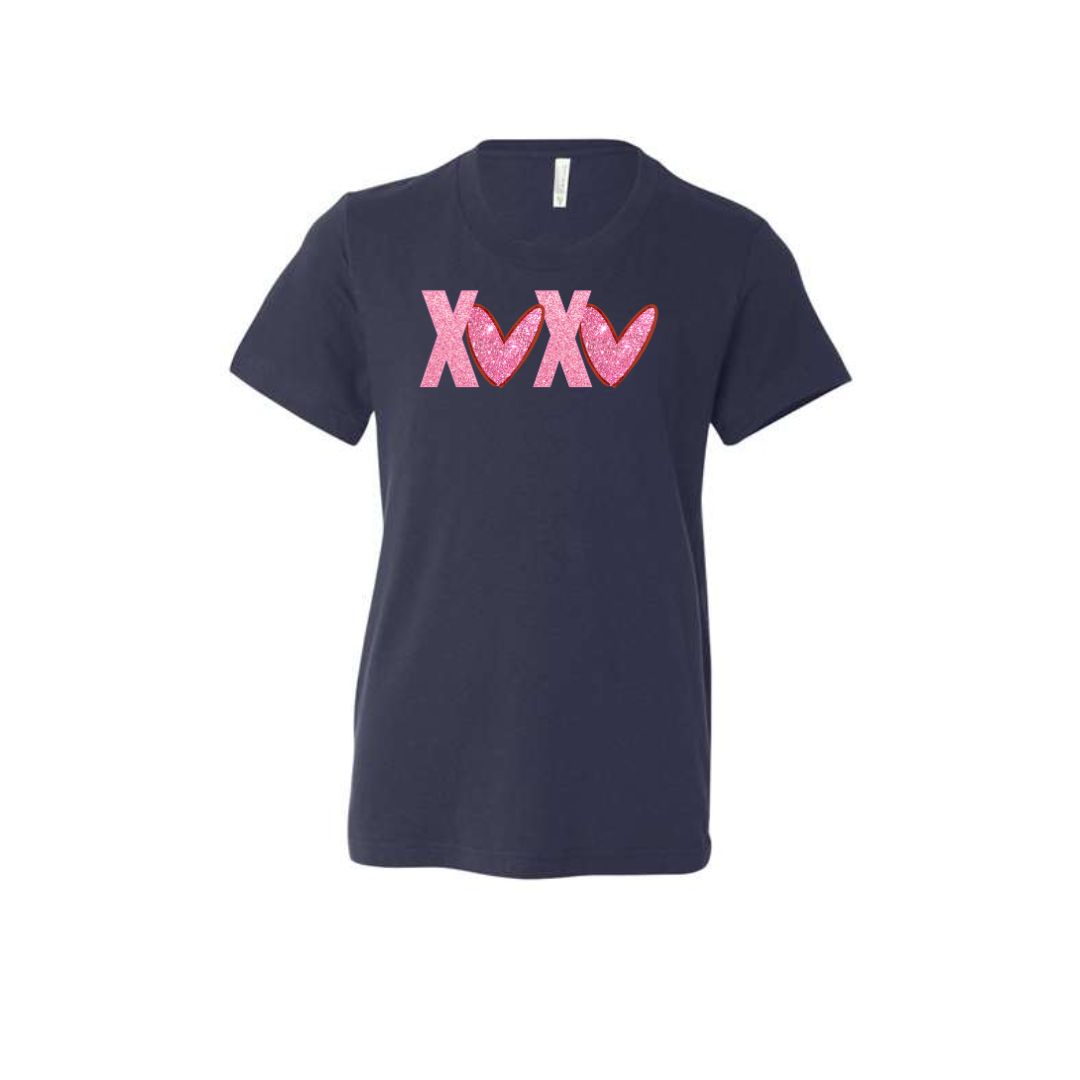 Toddler X's And Hearts Tee