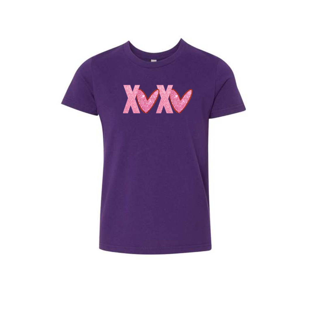 Toddler X's And Hearts Tee