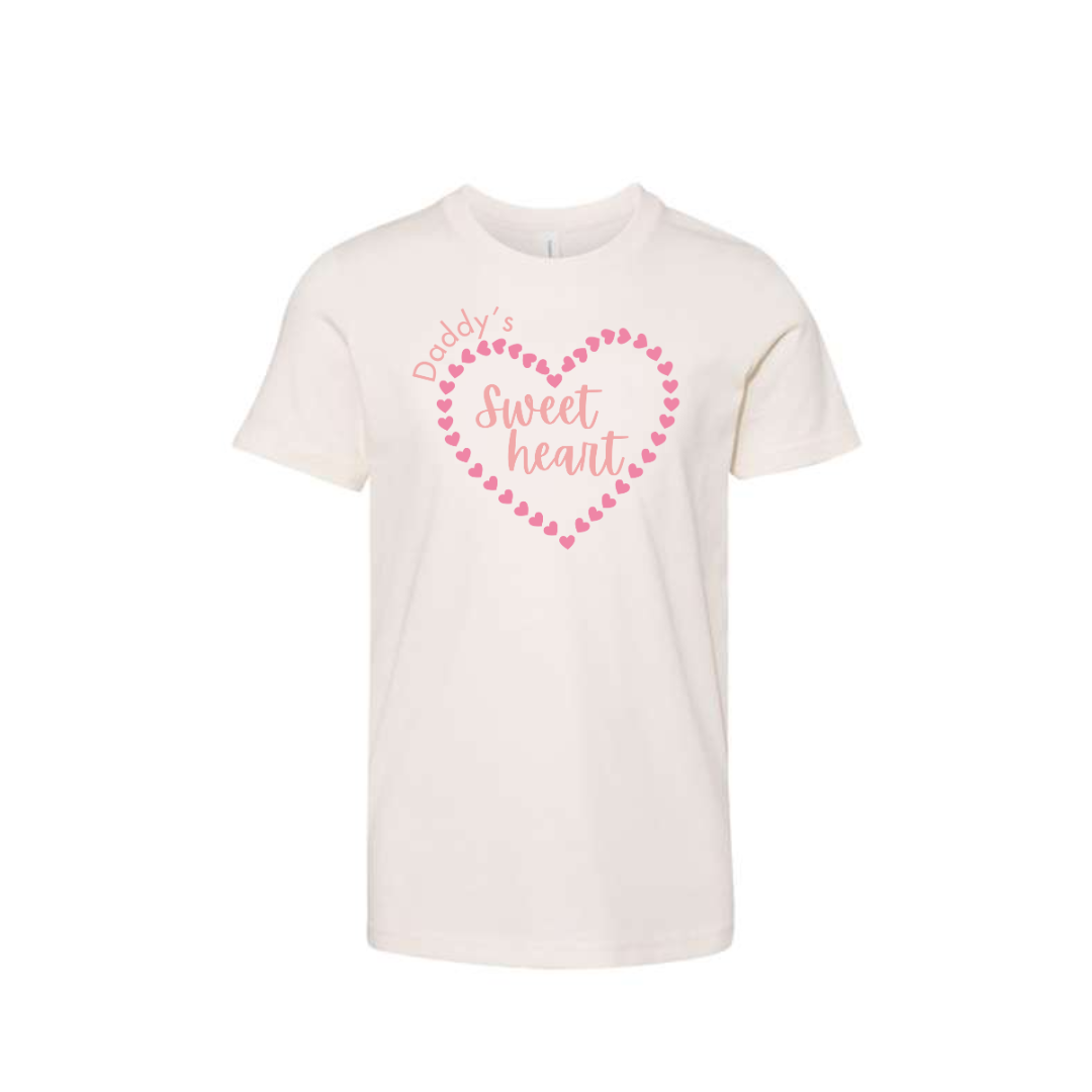 Toddler Daddy's Sweet Heart Tee