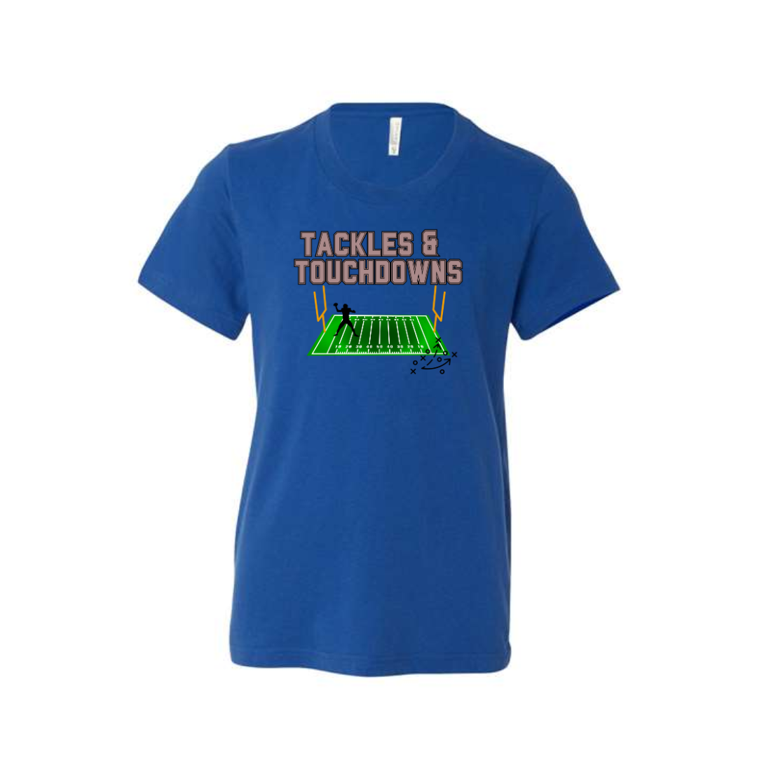 Toddler Tackles and Touchdowns Tee