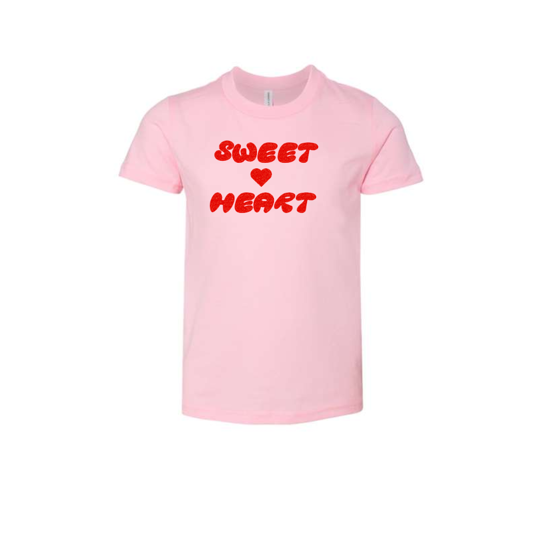 Youth Red Sweet Heart Tee