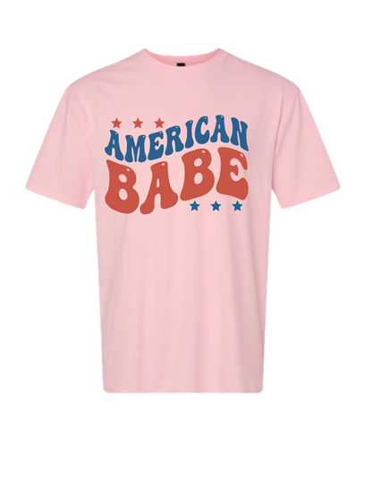 Women's Wavy American Babe Tee