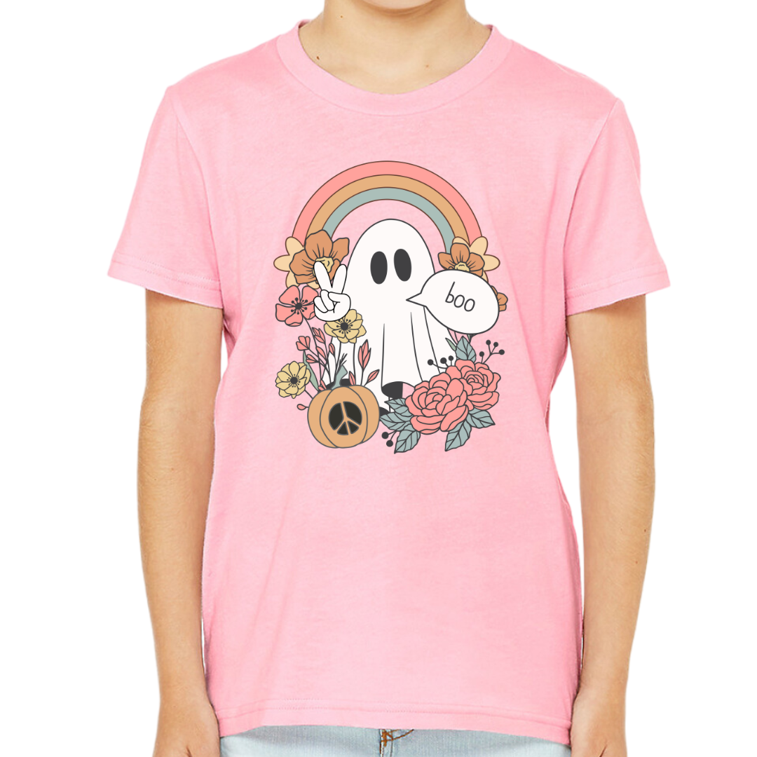 Toddler Groovy Ghost Tee