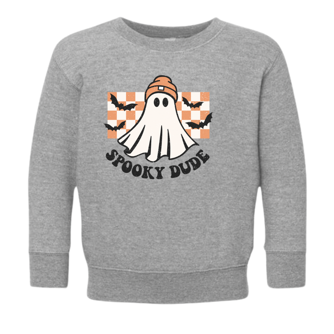 Toddler Spooky Dude Crewneck