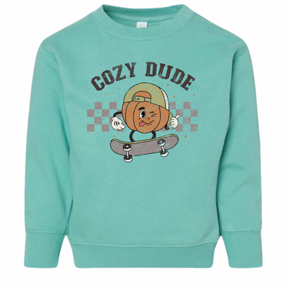 Toddler Cozy Dude Crewneck