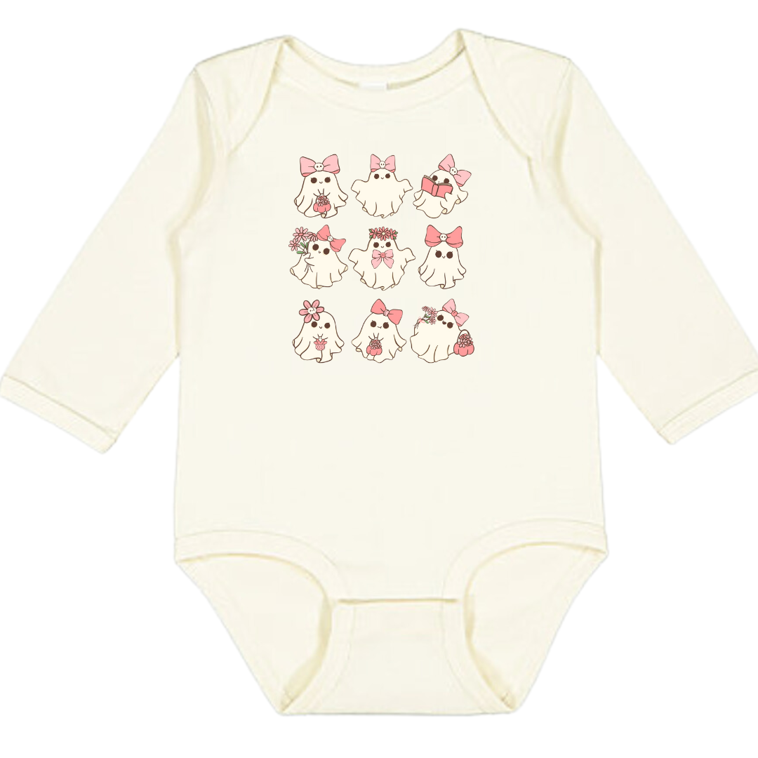 Infant Girly Ghosts Onesie