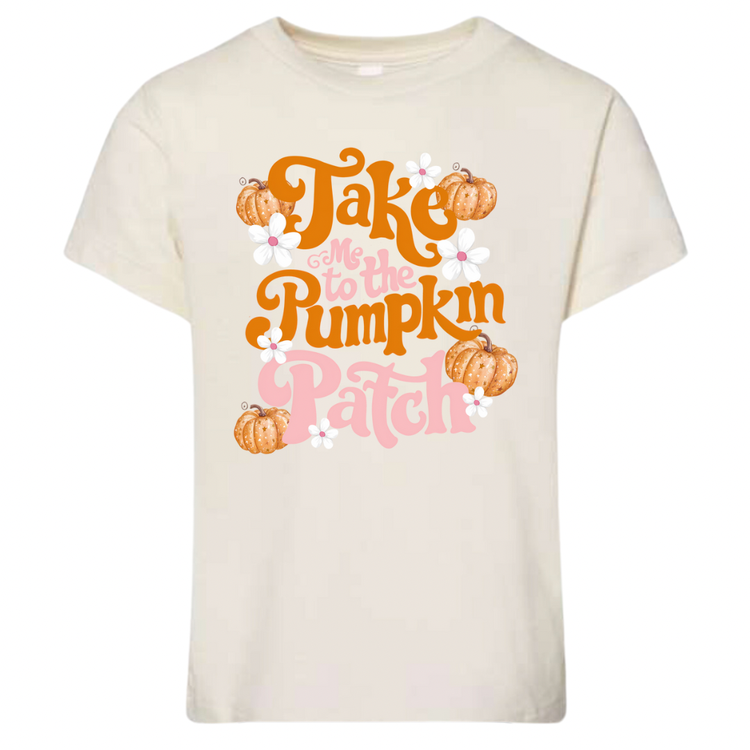 Toddler Take Me To The Pumpkin Patch Tee