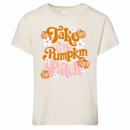 Toddler Take Me To The Pumpkin Patch Tee