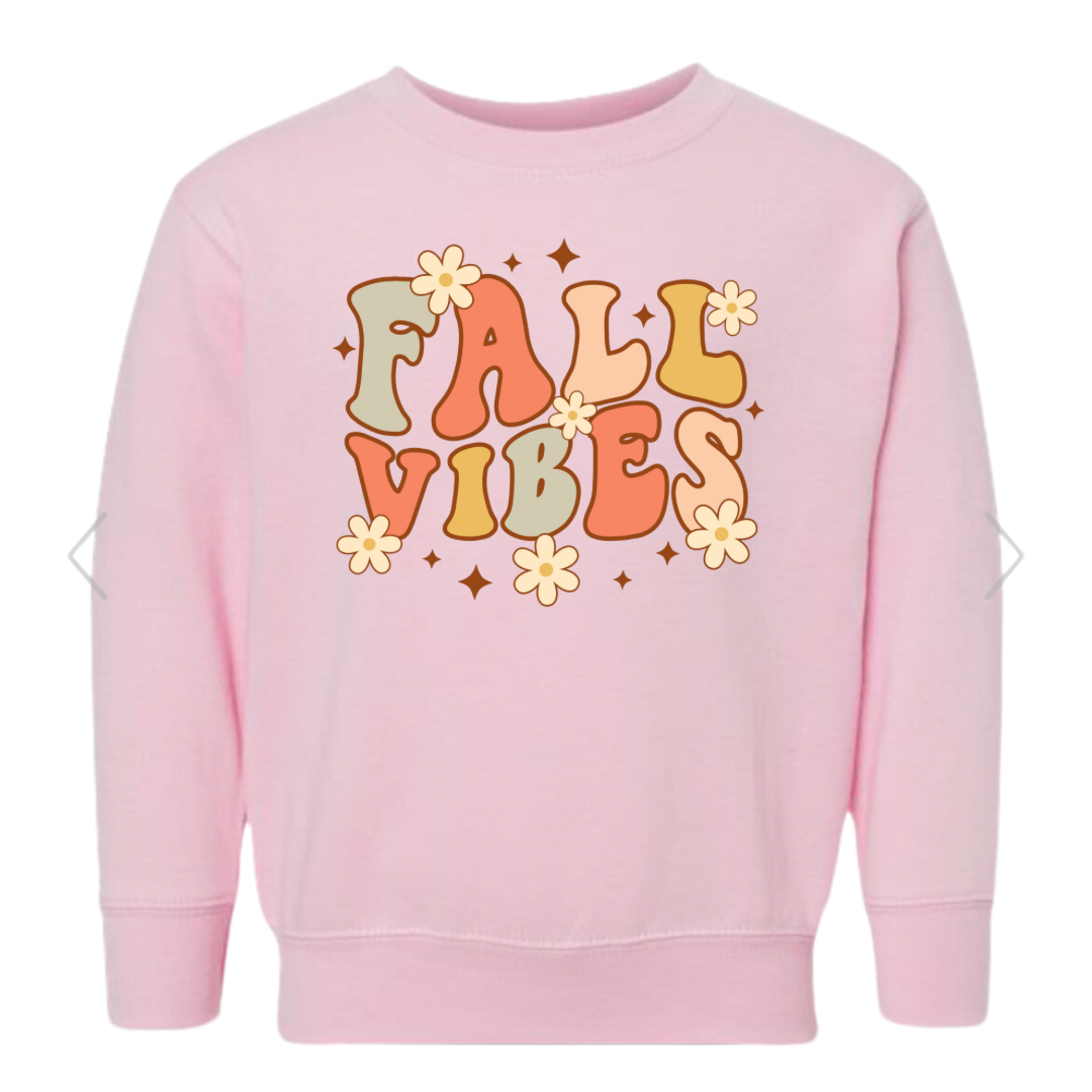 Toddler Fall Vibes Crewneck