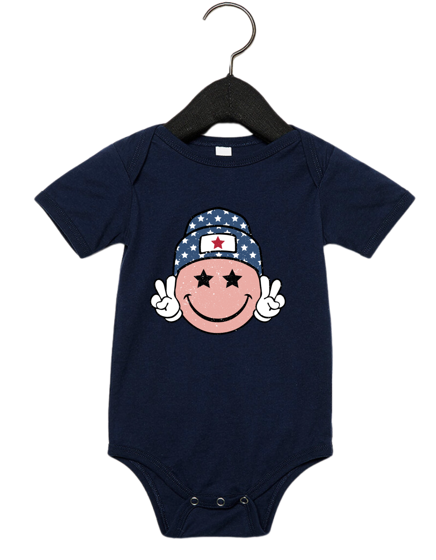 Infant American Beanie Onesie