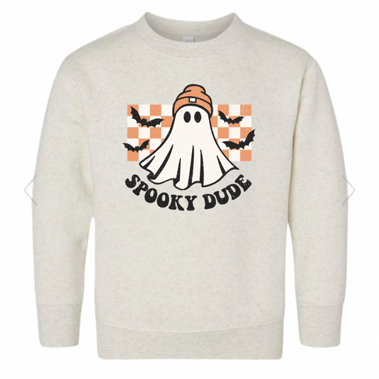 Youth Spooky Dude Crewneck