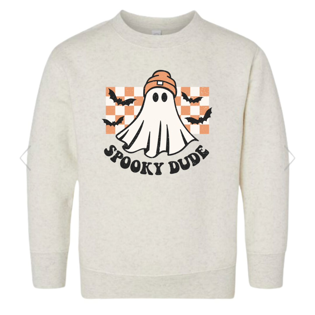 Toddler Spooky Dude Crewneck