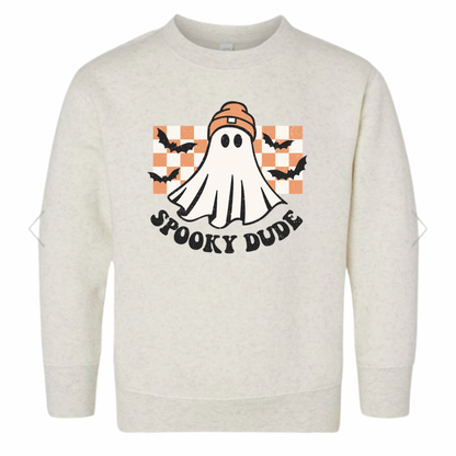 Toddler Spooky Dude Crewneck