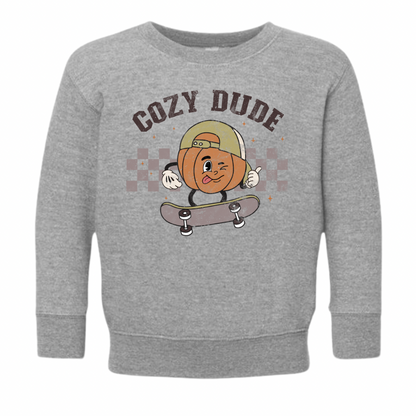 Toddler Cozy Dude Crewneck