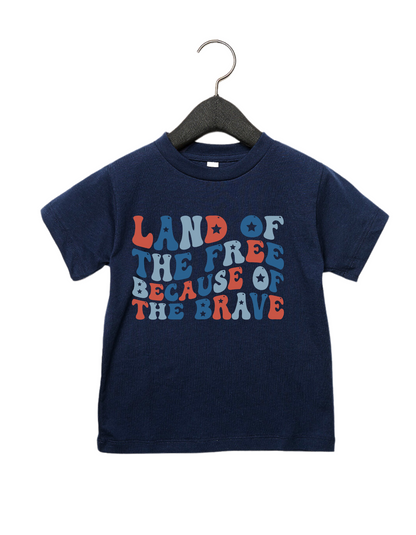 Toddler Land of the Free Tee