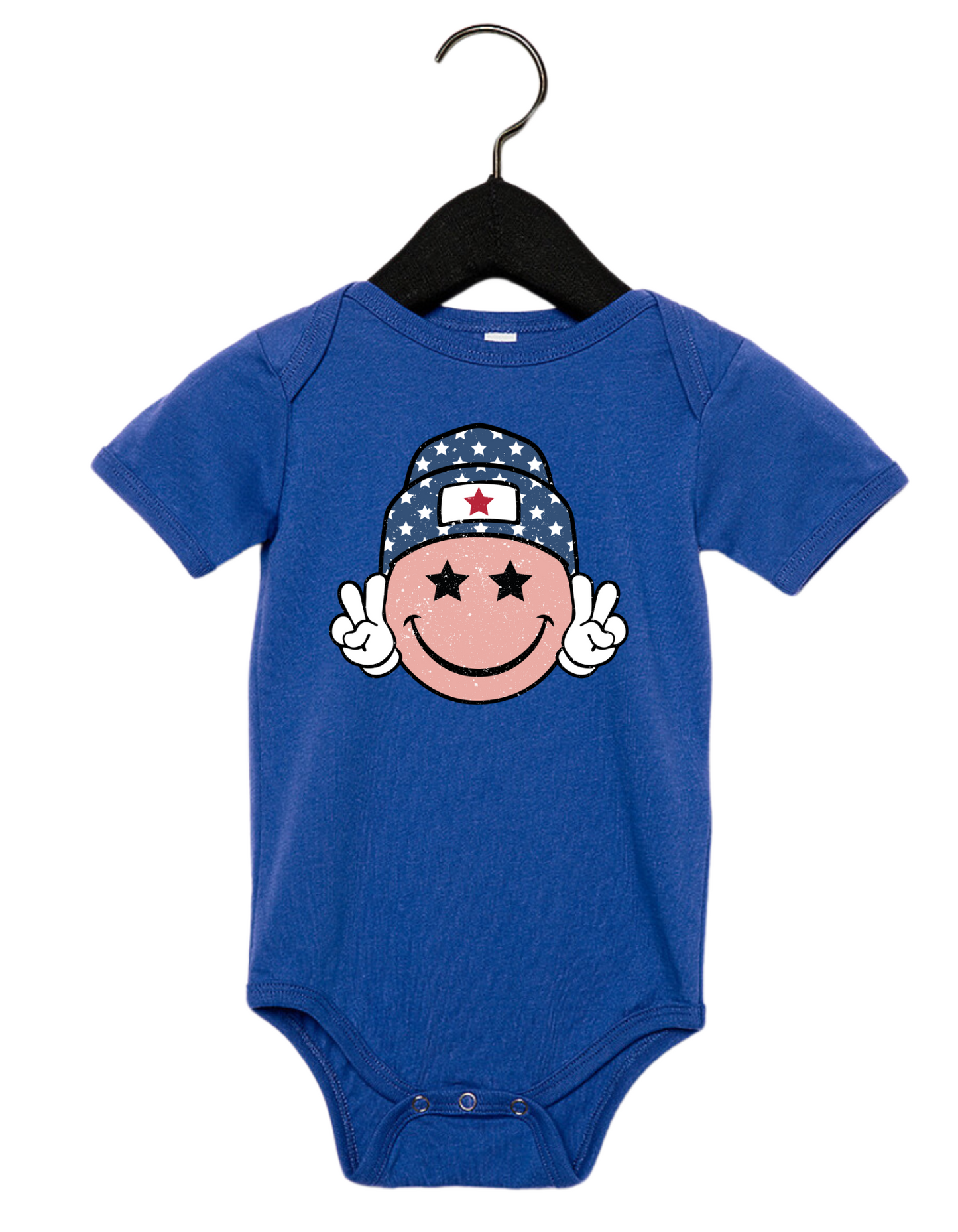 Infant American Beanie Onesie