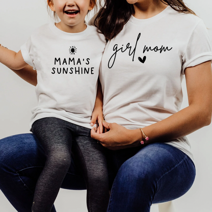 Women's Girl Mom Tee