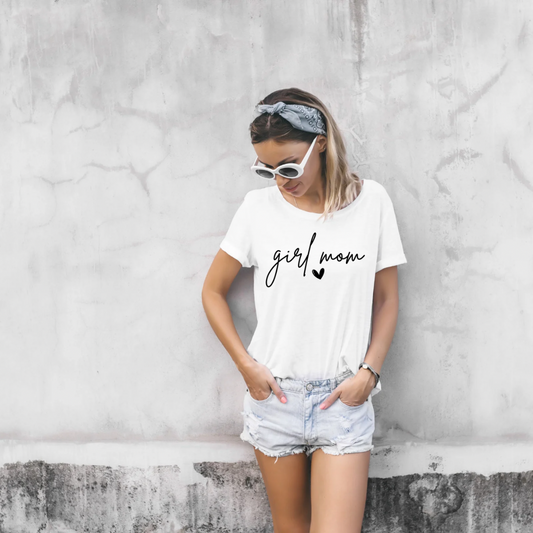 Women's Girl Mom Tee