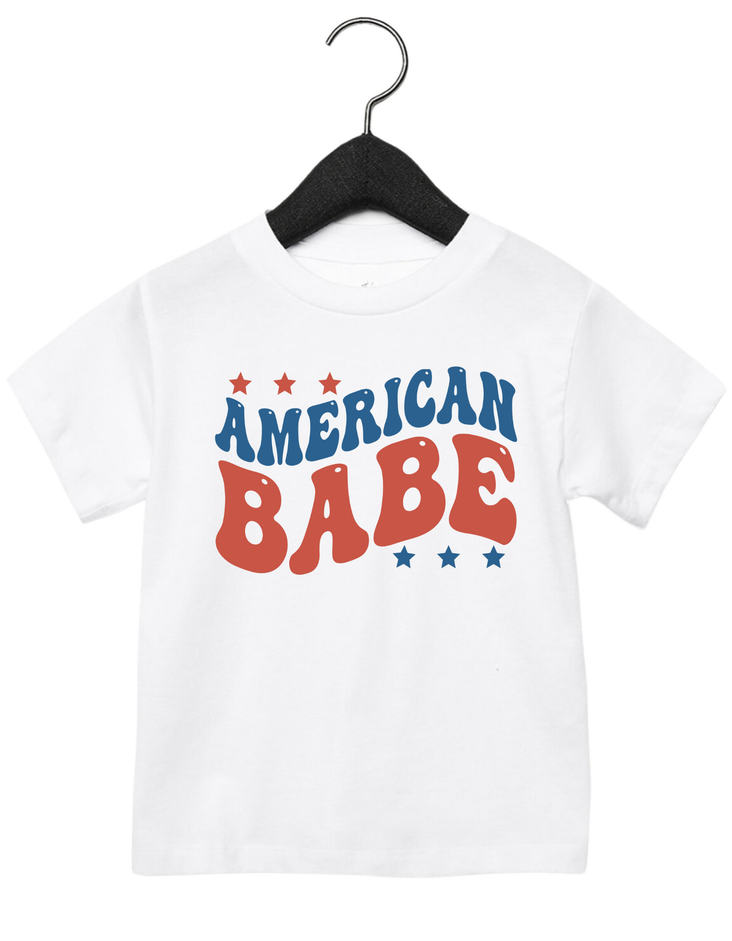 Toddler Wavy American Babe Tee