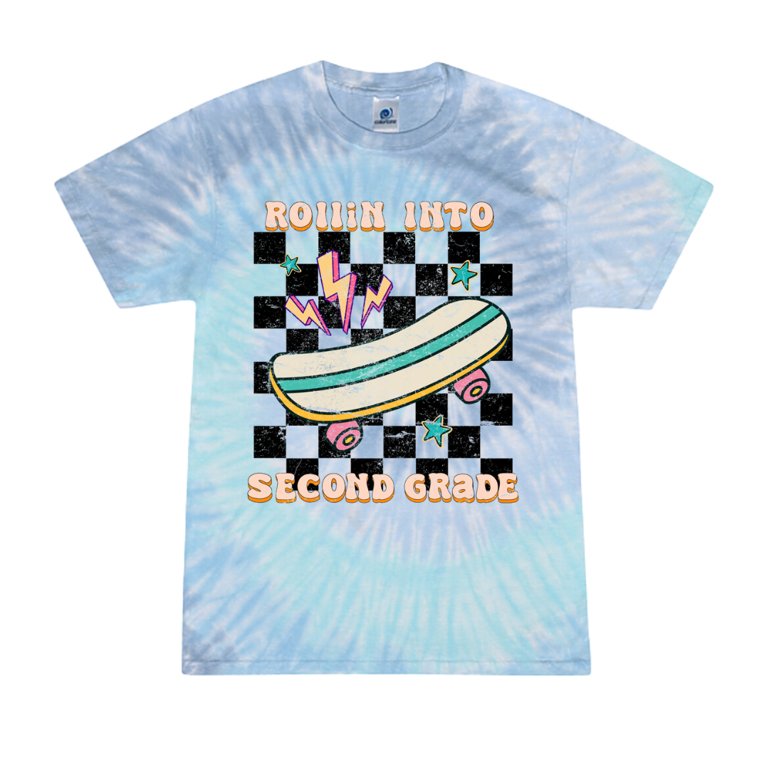 Youth Rollin Into Tie-Dyed Colortone Tee