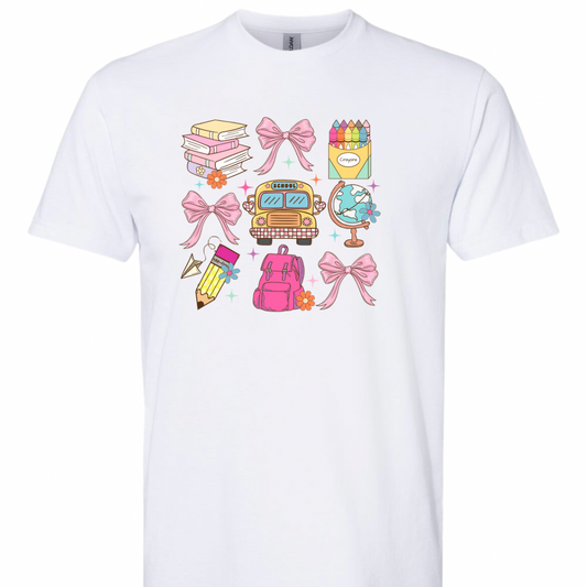 Women's Buses and Bows Tee