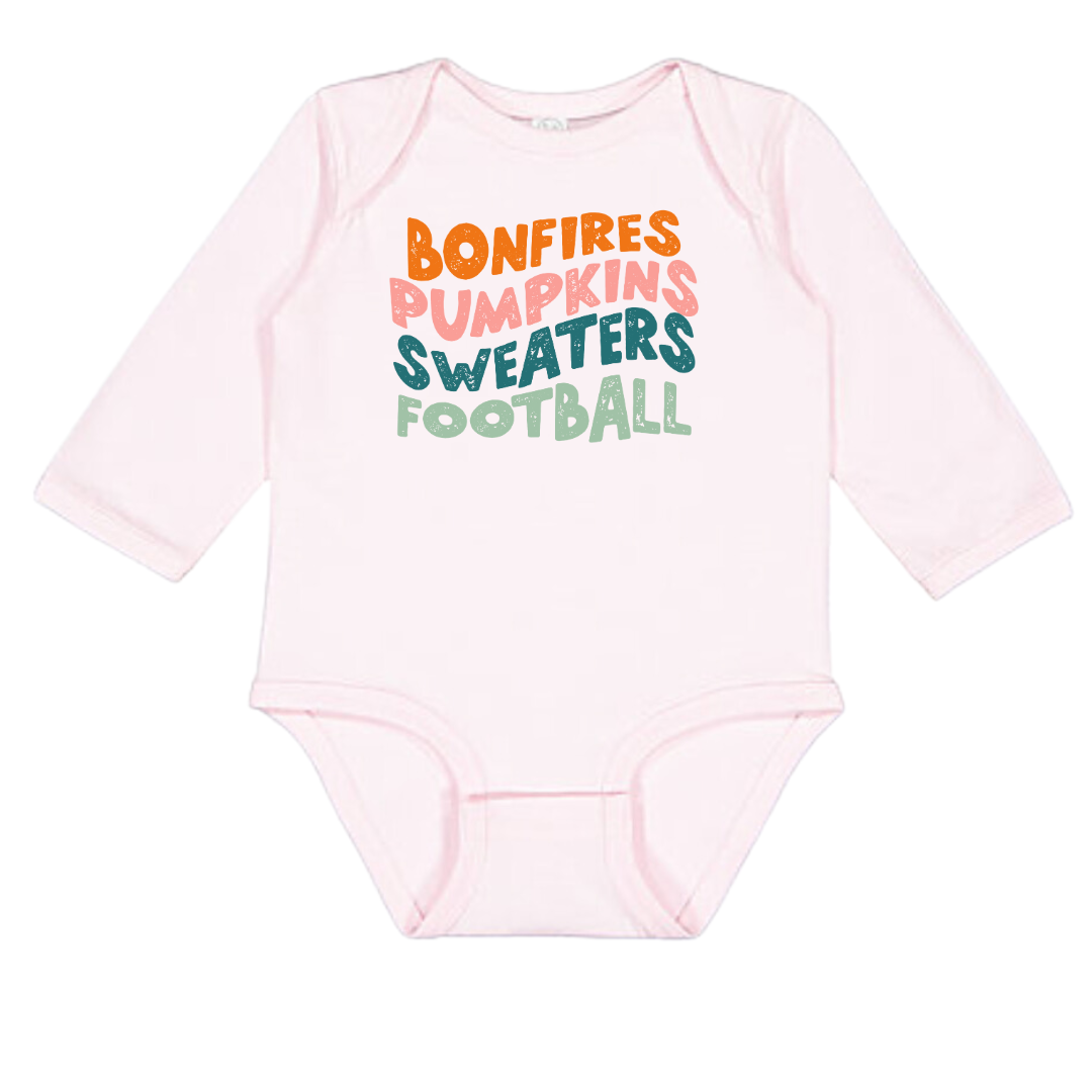 Infant Bonfires Onesie