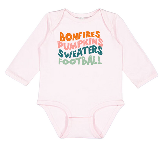 Infant Bonfires Onesie