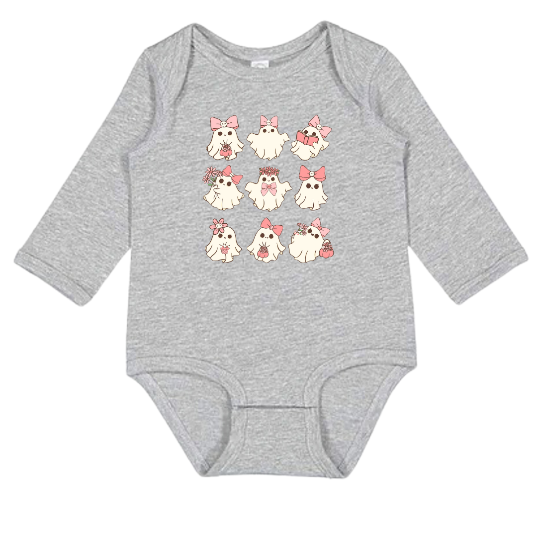 Infant Girly Ghosts Onesie