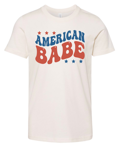 Youth Wavy American Babe Tee